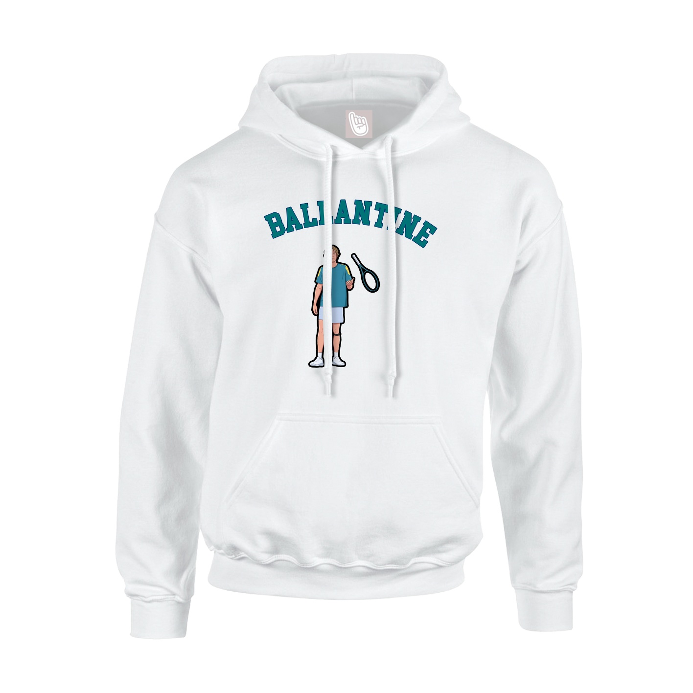 Hoodie — Shirsey Arch in White