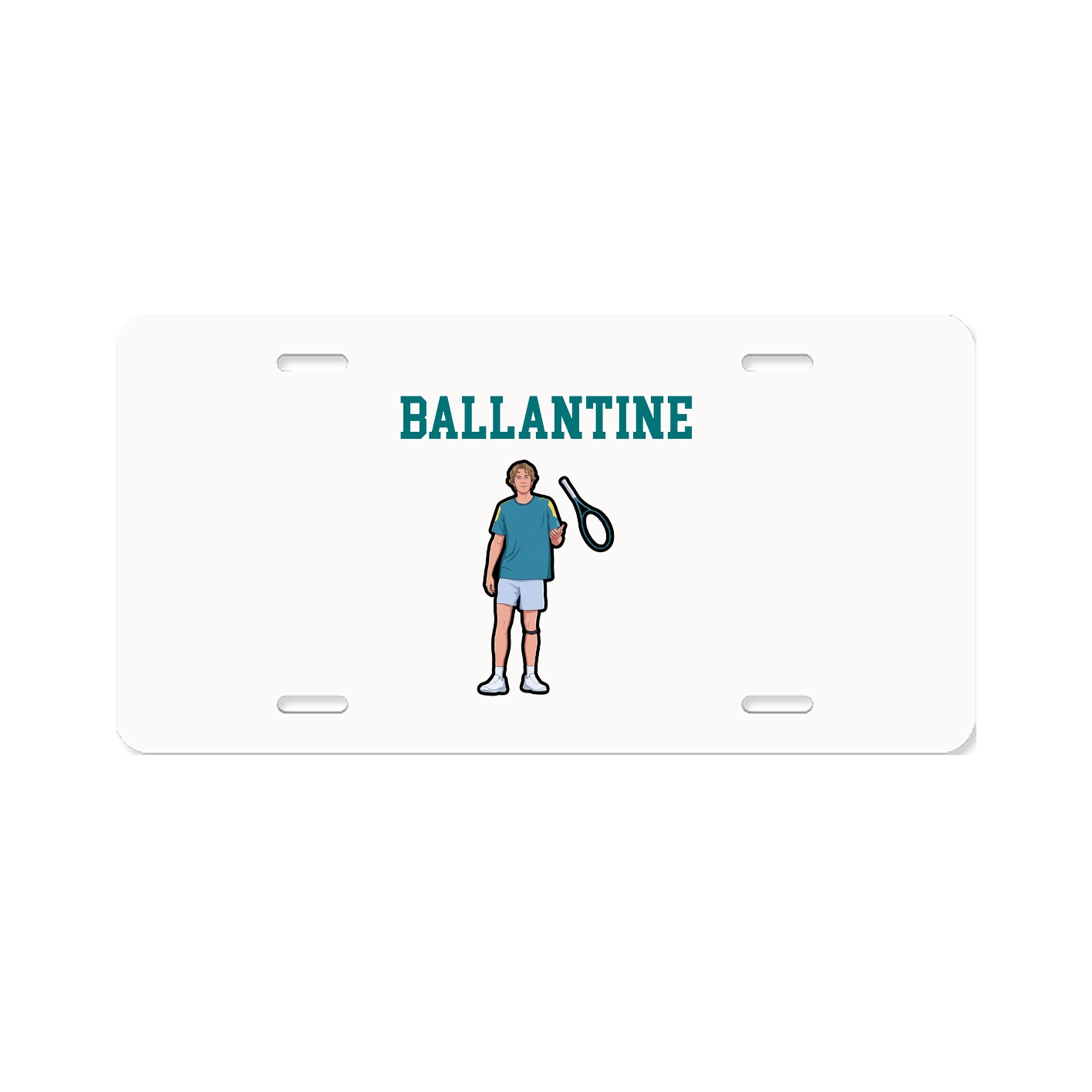 License Plate — Shirsey in Classic