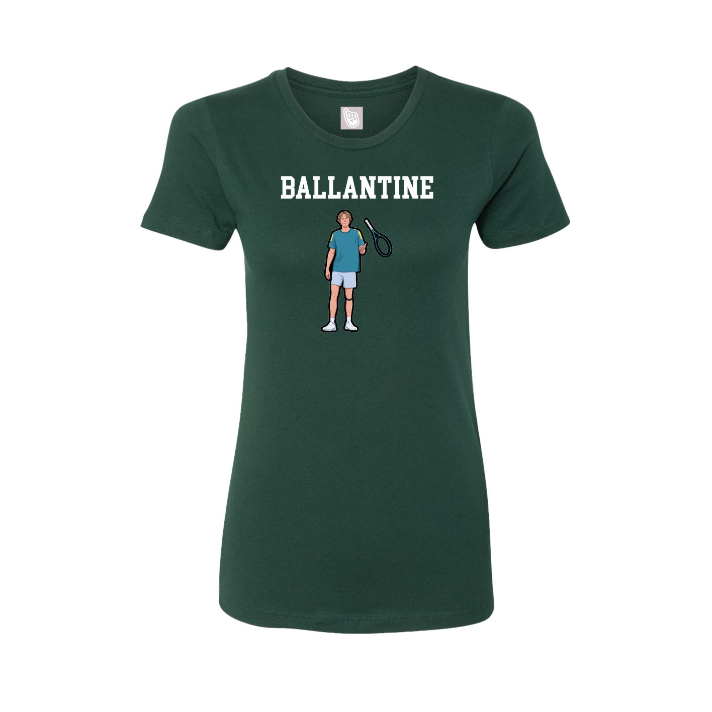 Fitted Women's Tee — Shirsey in Green