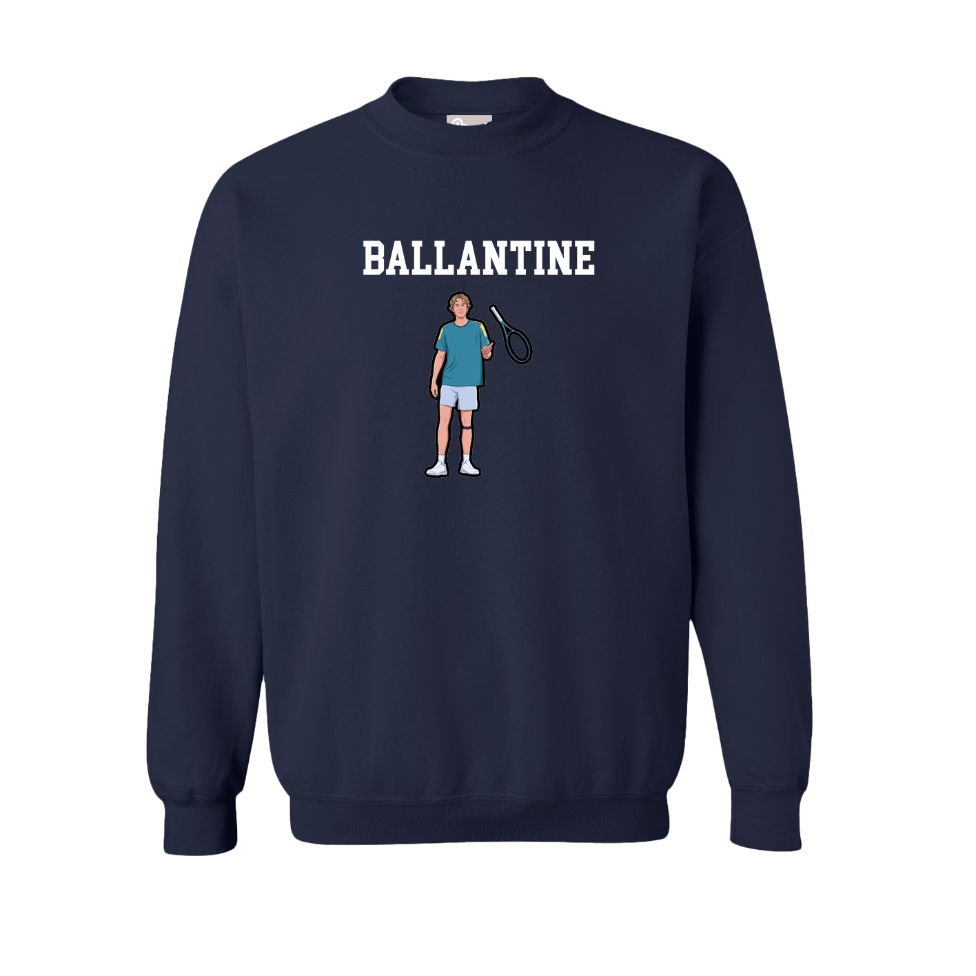 Fleece Crew — Shirsey in Navy