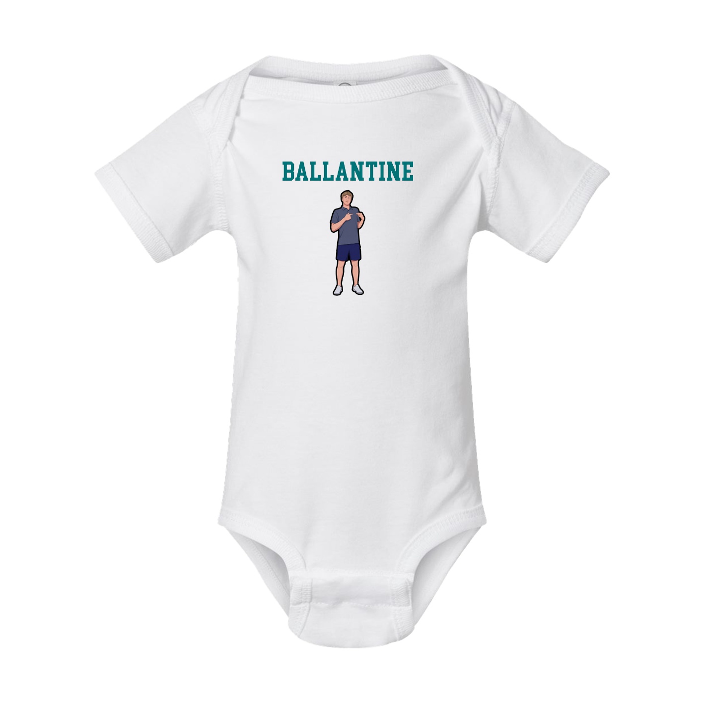 Baby Onesie — Shirsey in White
