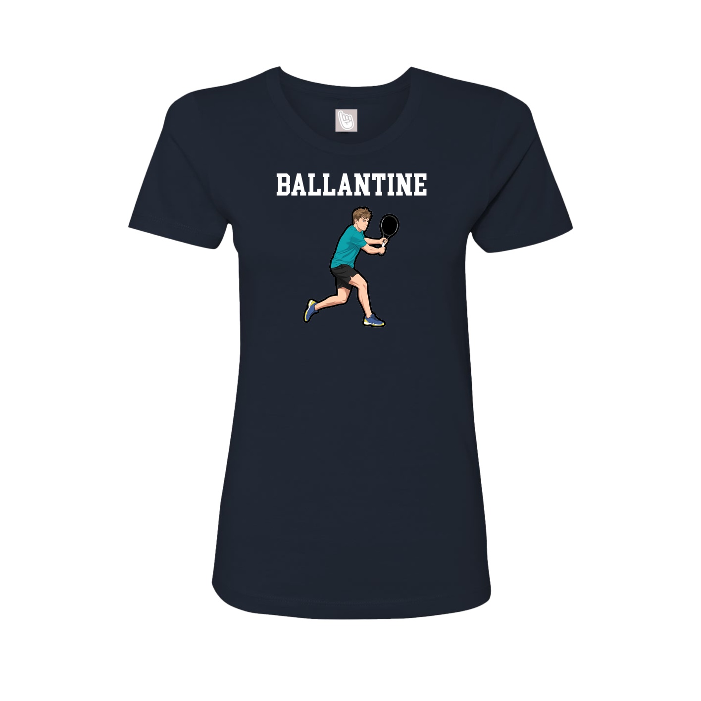 Fitted Women's Tee — Shirsey in Navy