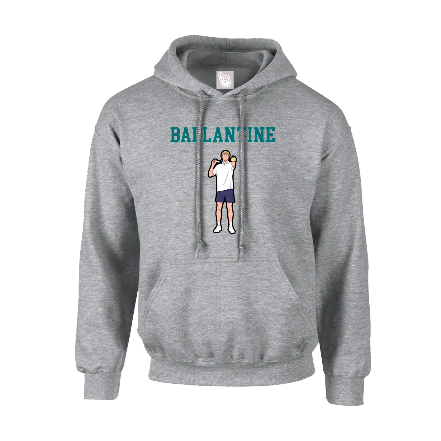 Hoodie — Shirsey in Grey