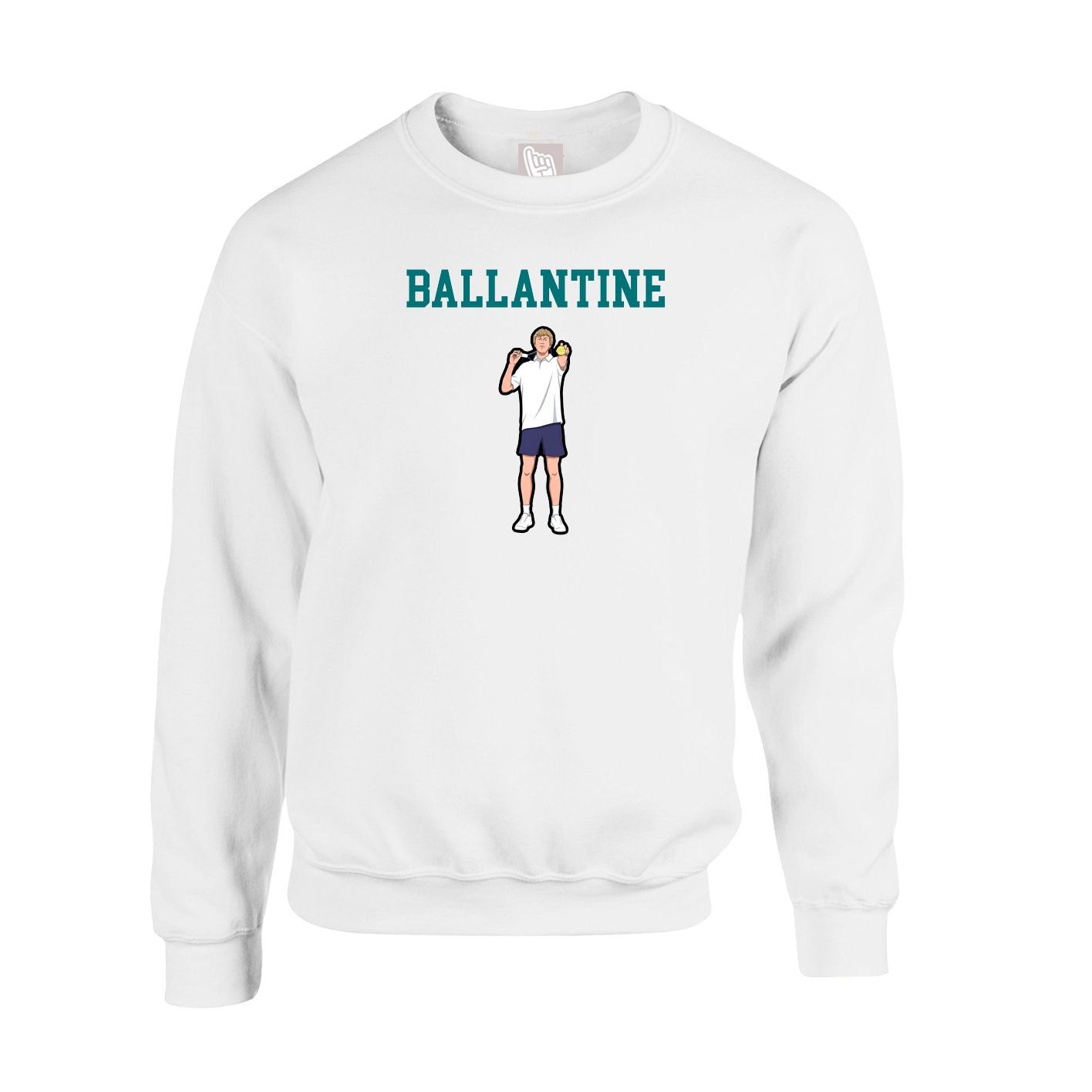 Fleece Crew — Shirsey in White