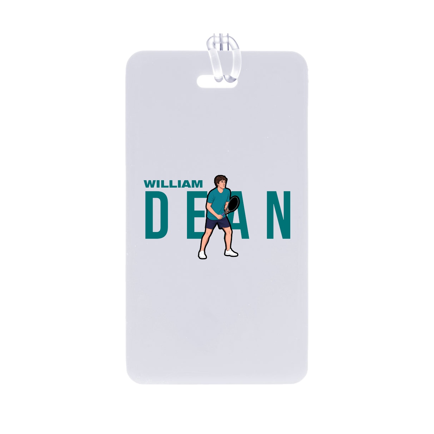 Bag Tag — Player Name in Classic