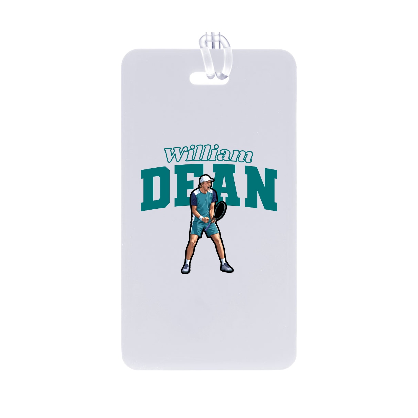 Bag Tag — Name Arch in Classic