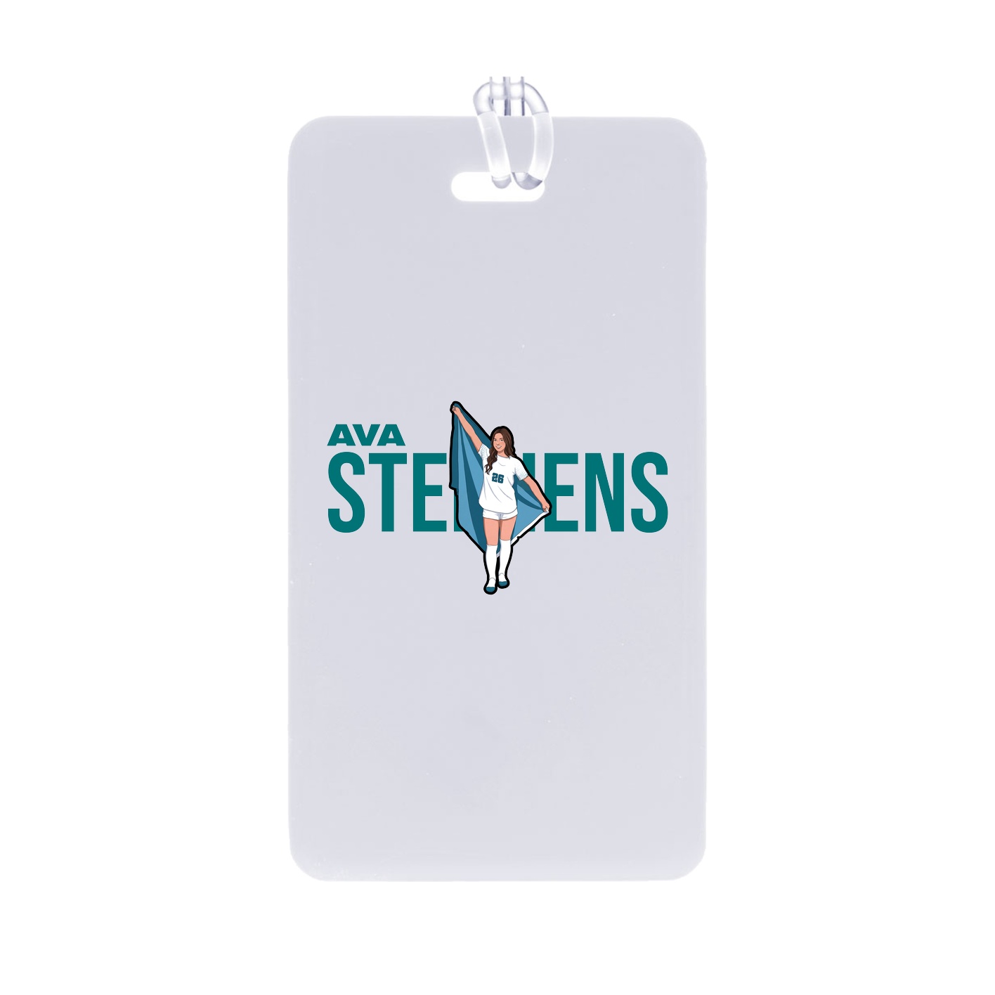 Bag Tag — Player Name in Classic