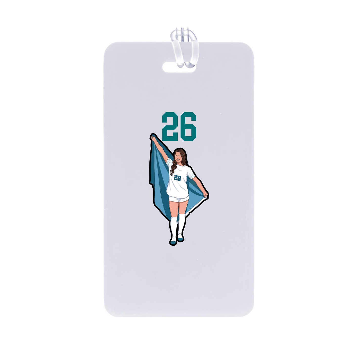 Bag Tag — Number Top in Classic