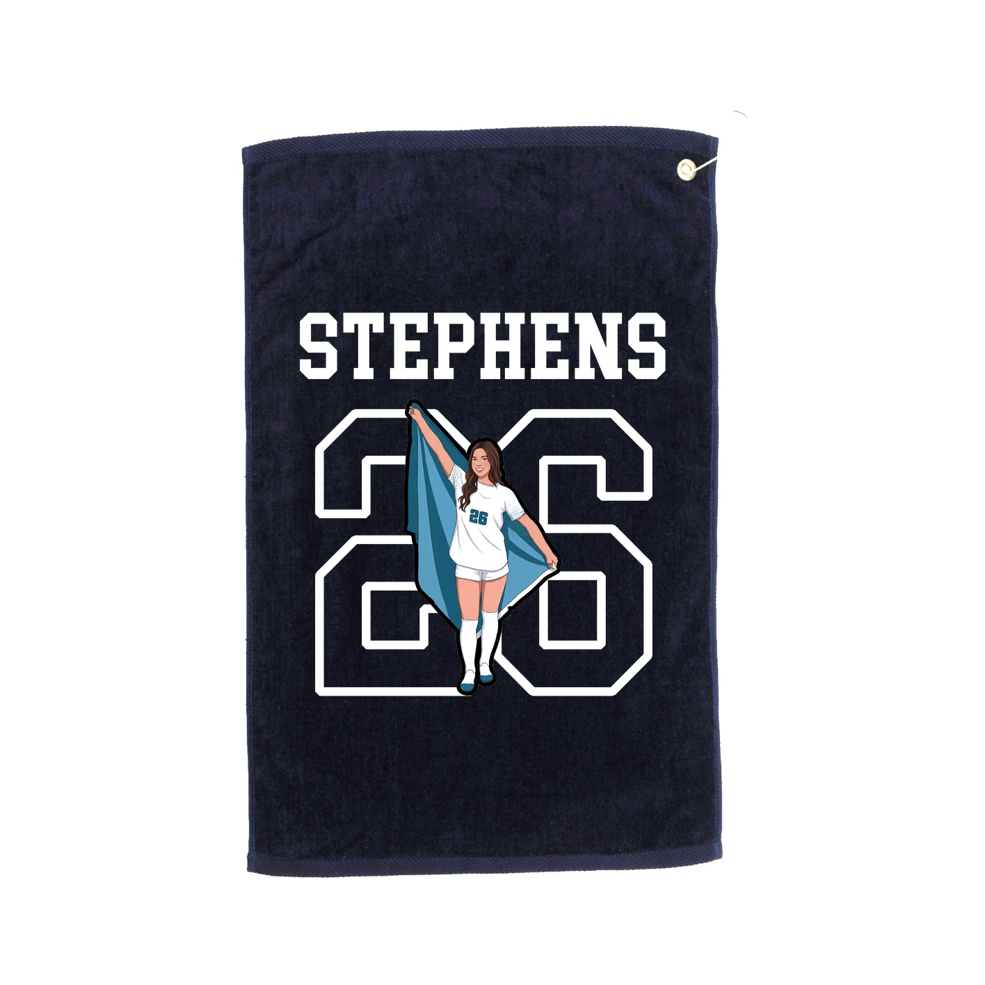 Golf Towel — Shirsey in Navy