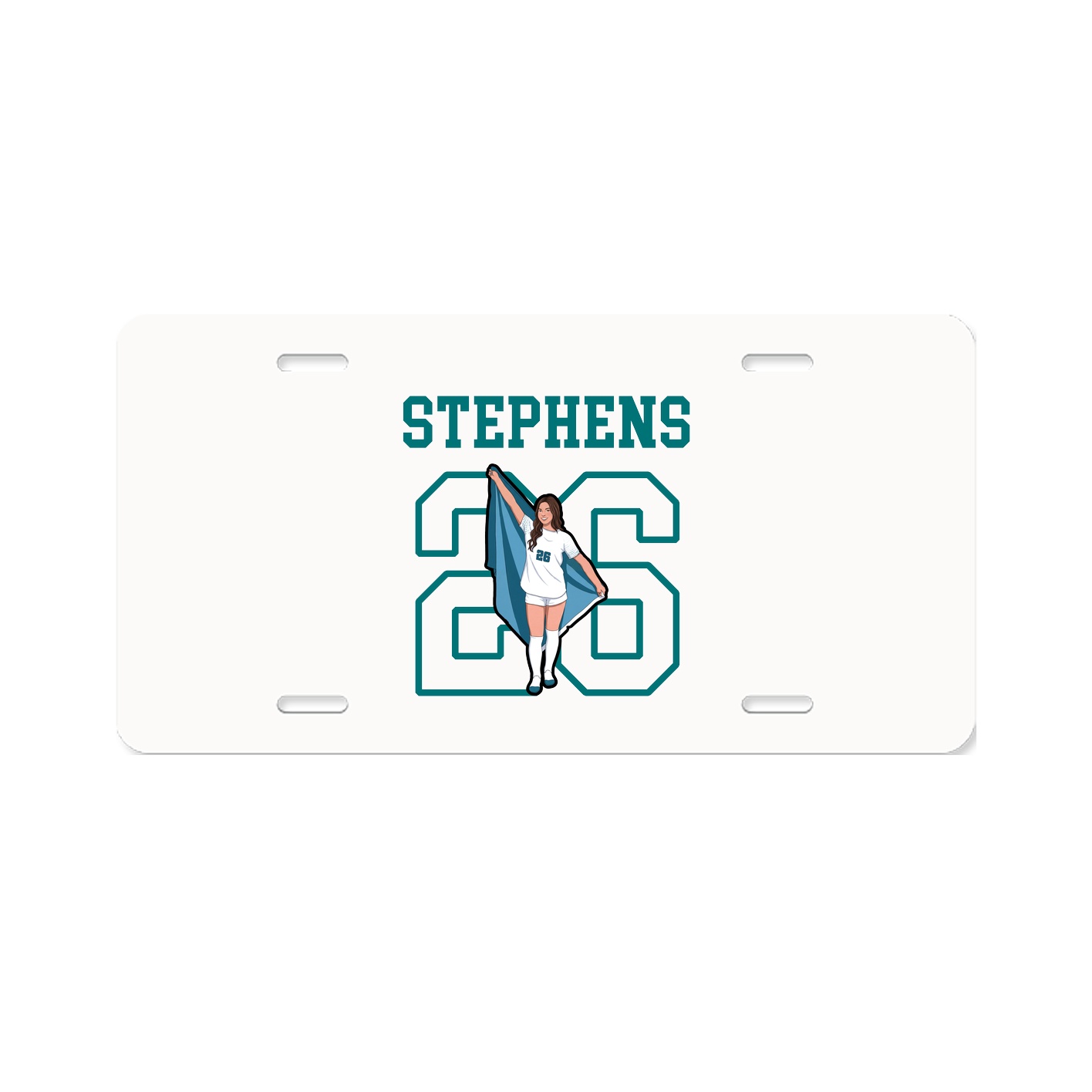 License Plate — Shirsey in Classic