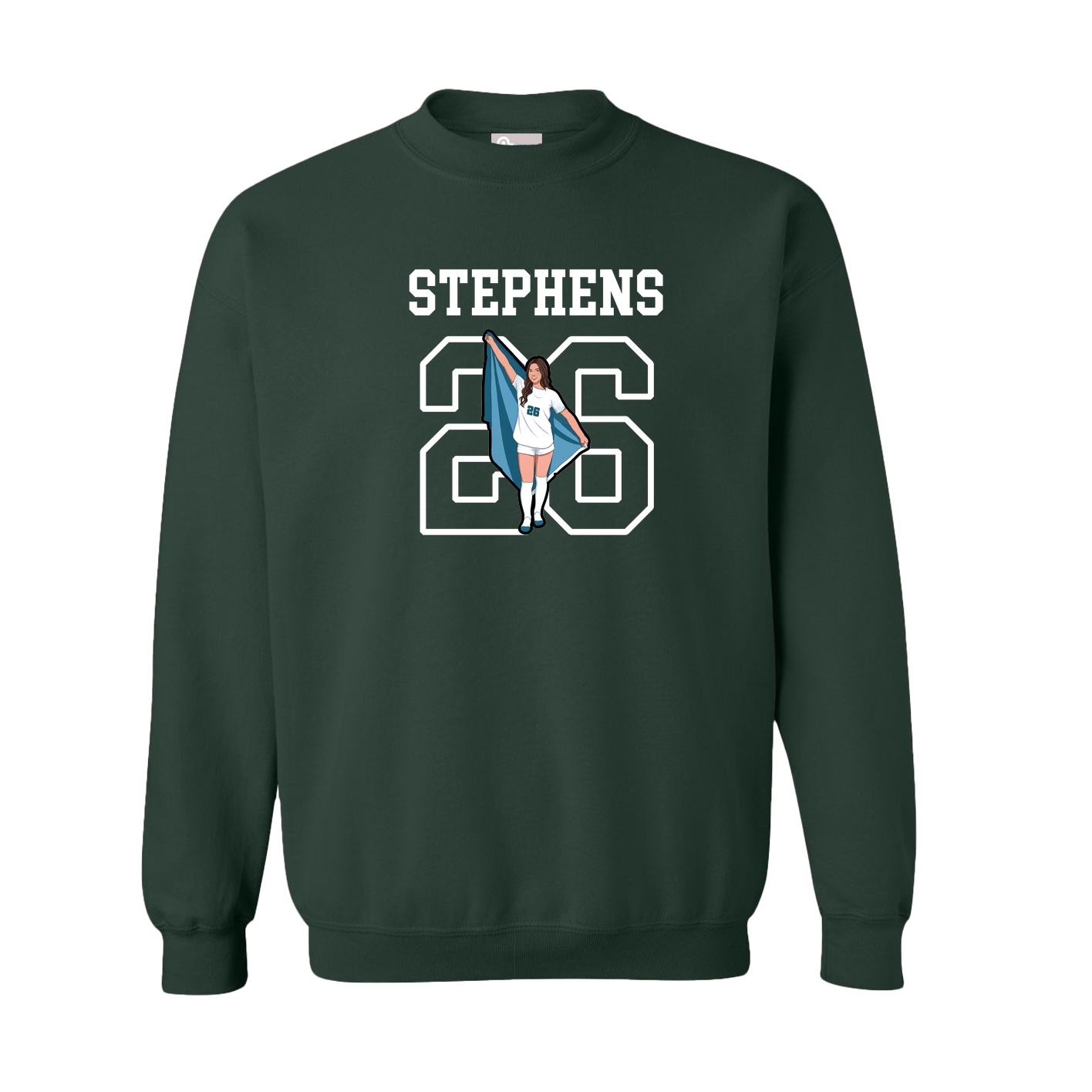 Fleece Crew — Shirsey in Green