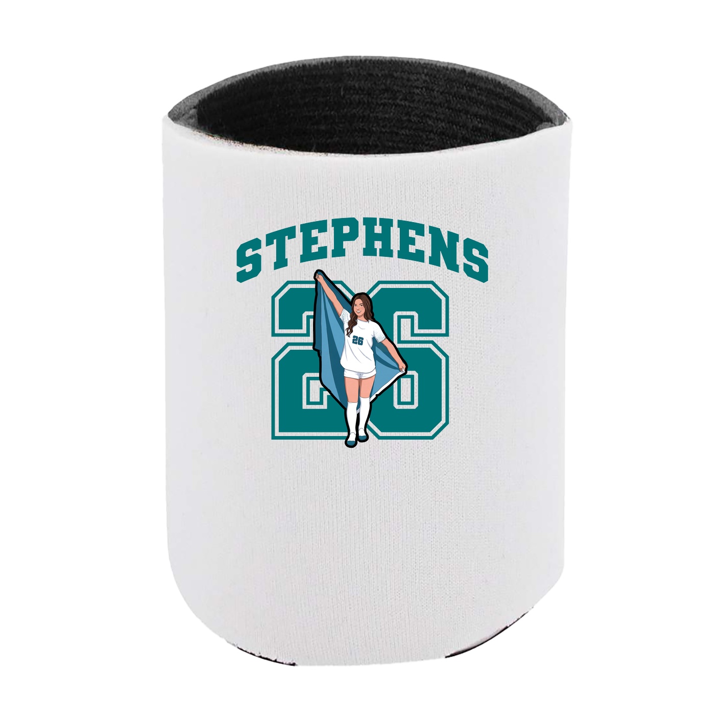 Can Holder — Number in White