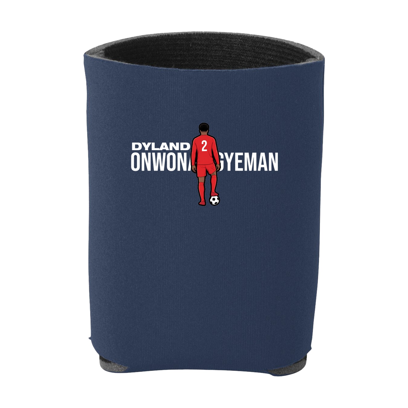 Can Holder — Player Name in Navy