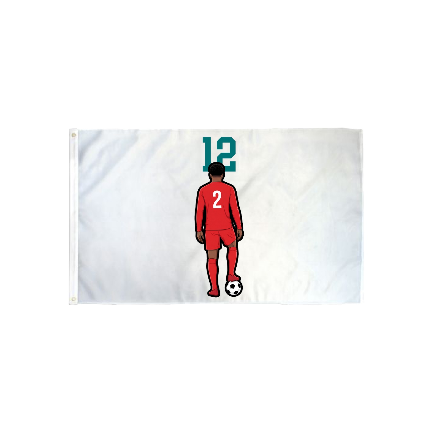 3x5 Flag — Number Top in Classic