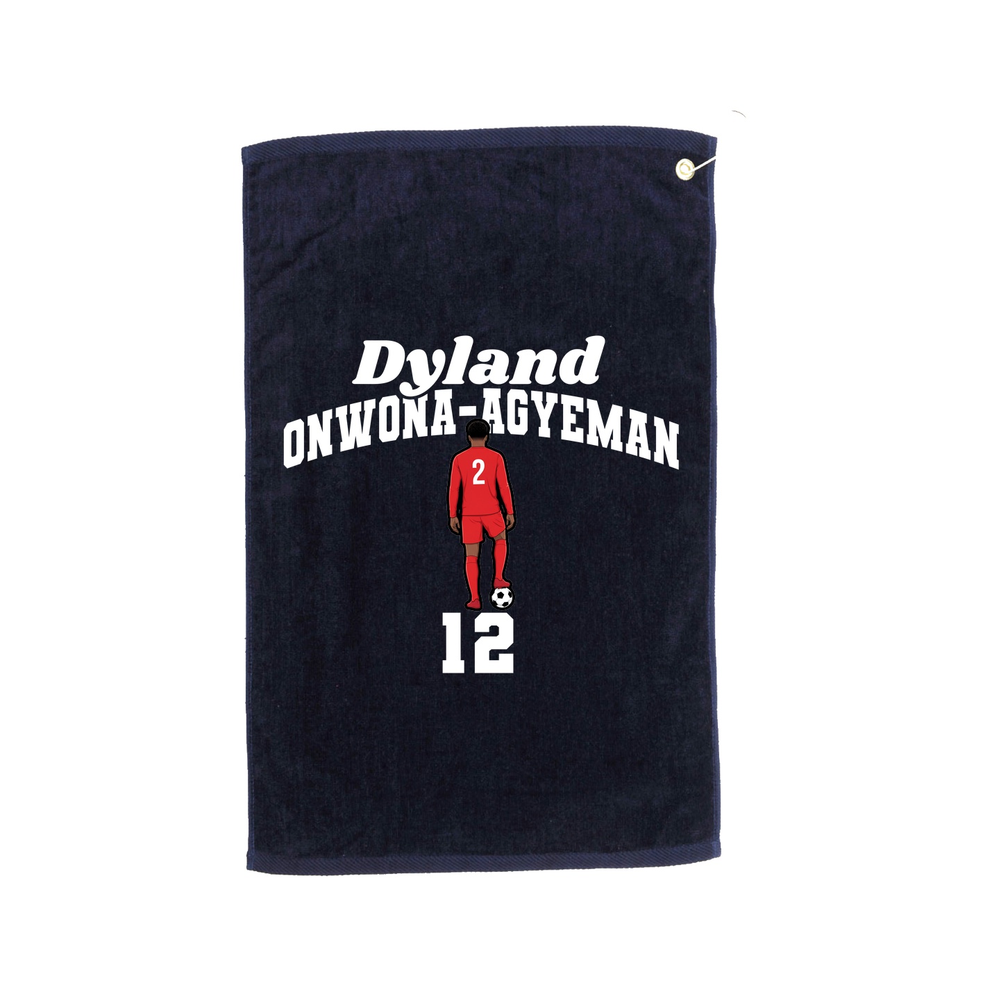 Golf Towel — Signature Arch in Navy