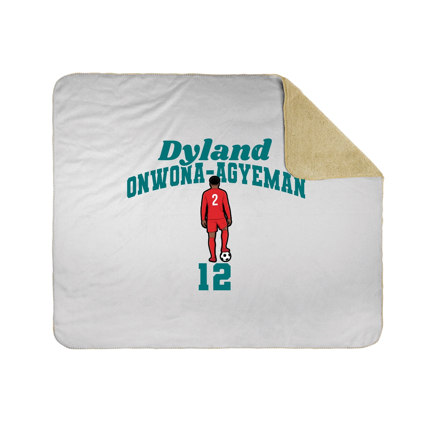 Throw Blanket — Signature Arch in White