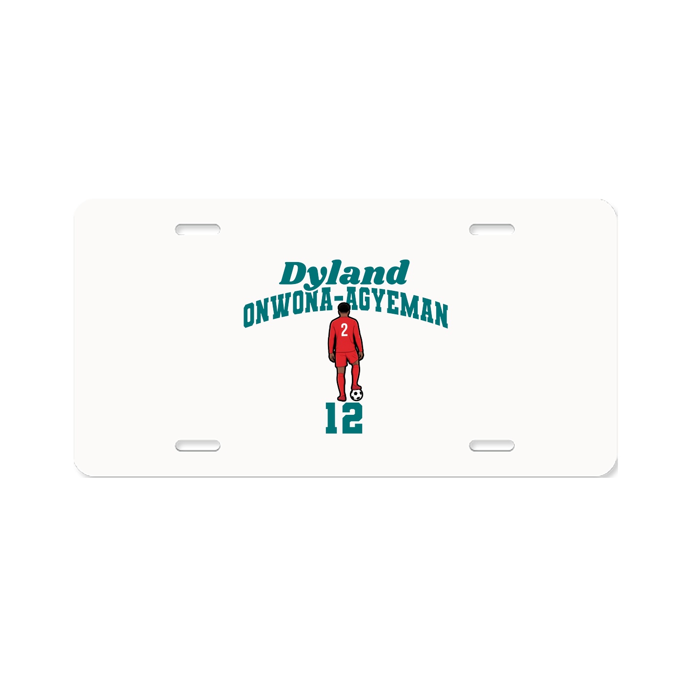 License Plate — Signature Arch in Classic