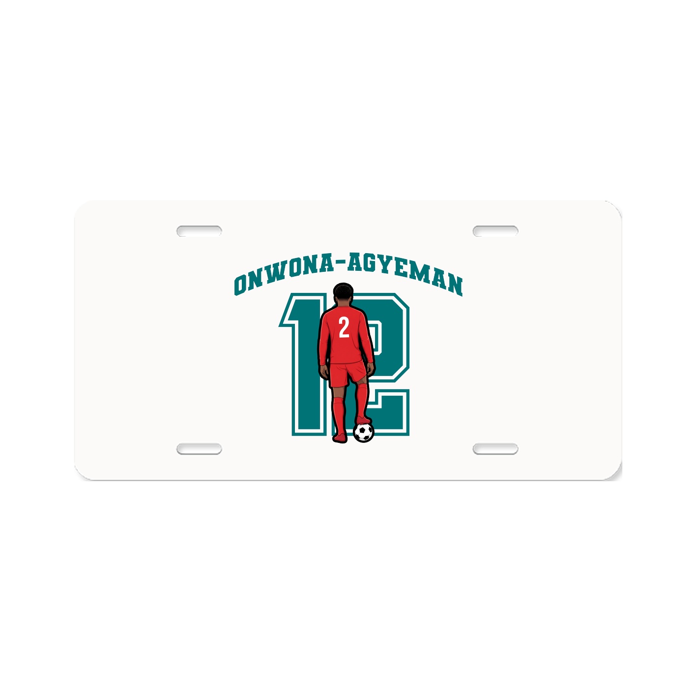 License Plate — Number in Classic