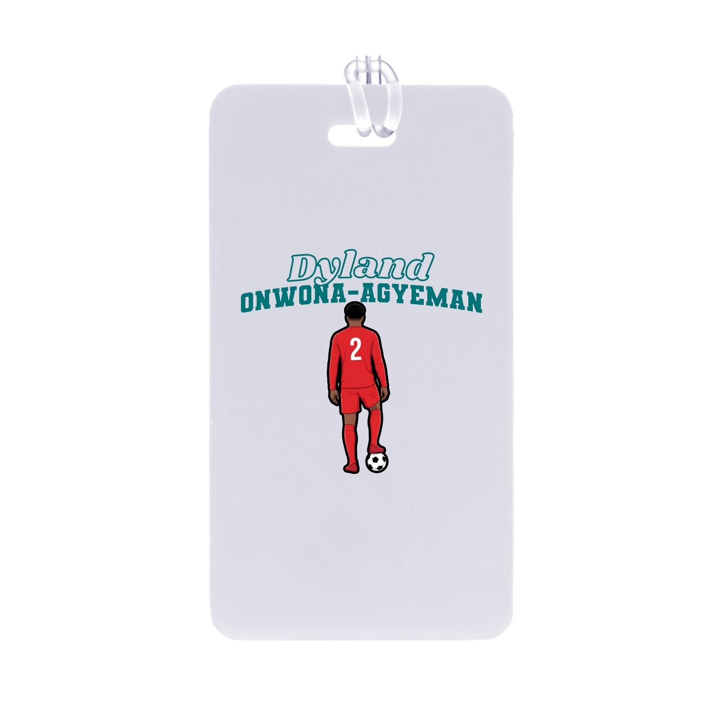 Bag Tag — Name Arch in Classic