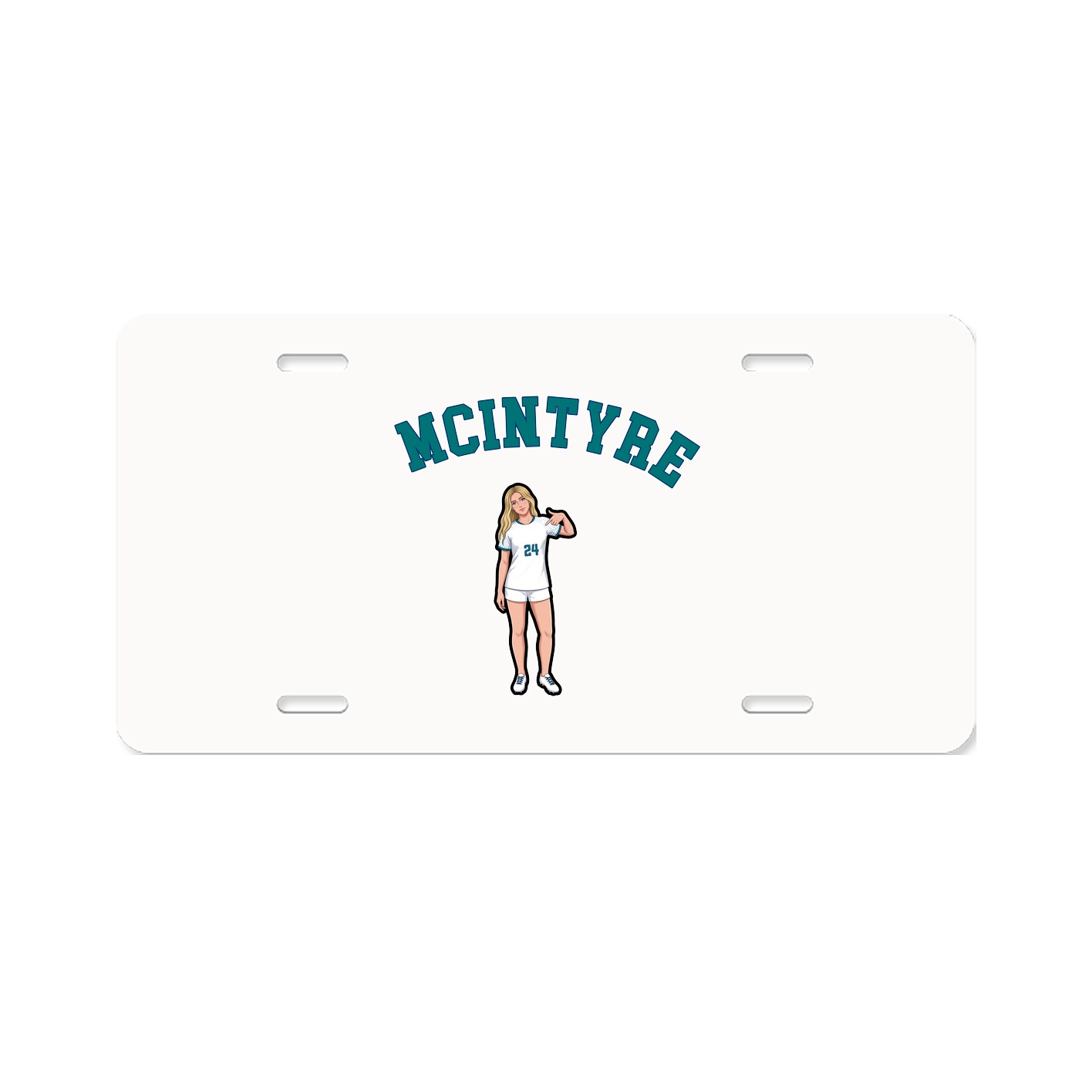 License Plate — Shirsey Arch in Classic