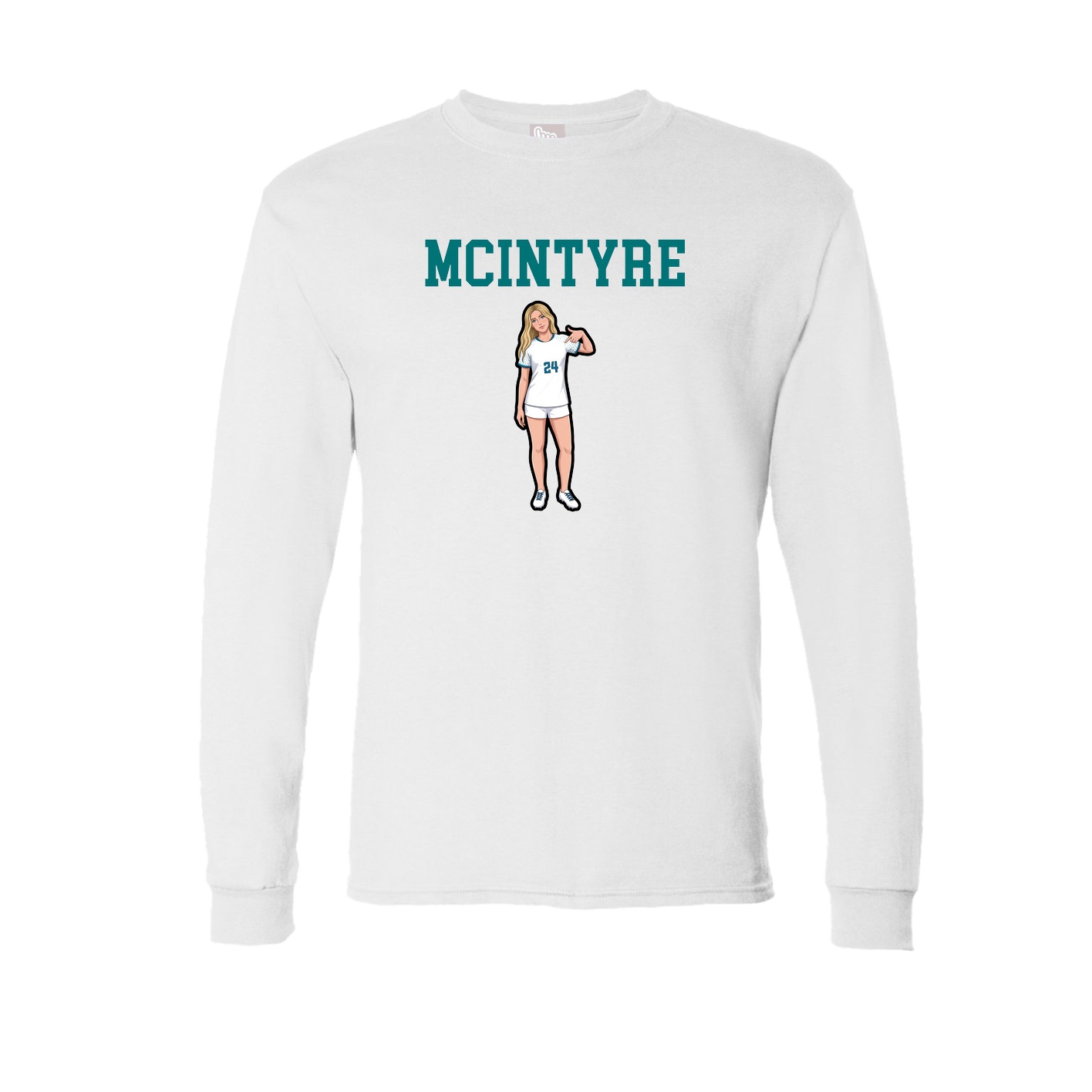 Long Sleeve Tee — Shirsey in White