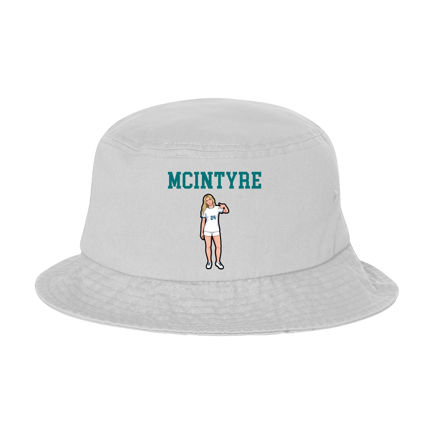 Bucket Cap — Shirsey in White