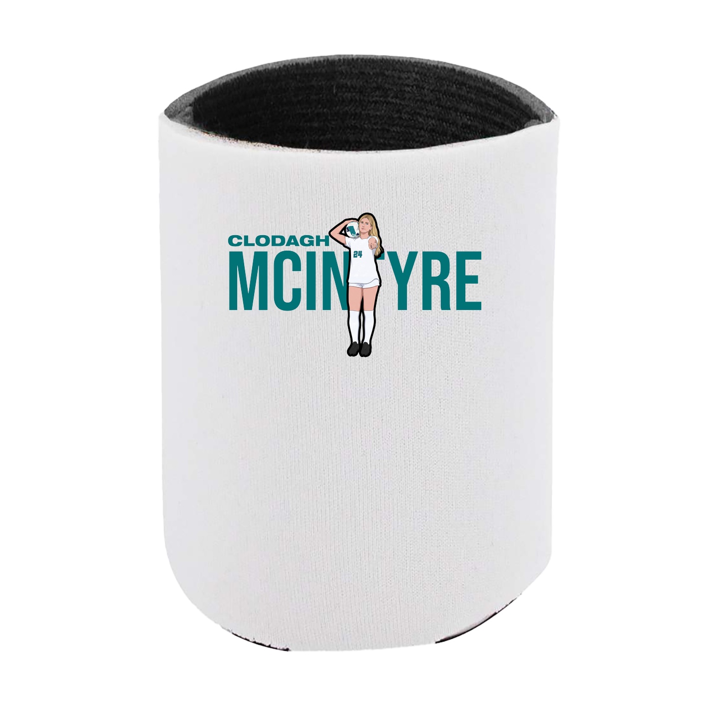 Can Holder — Player Name in White