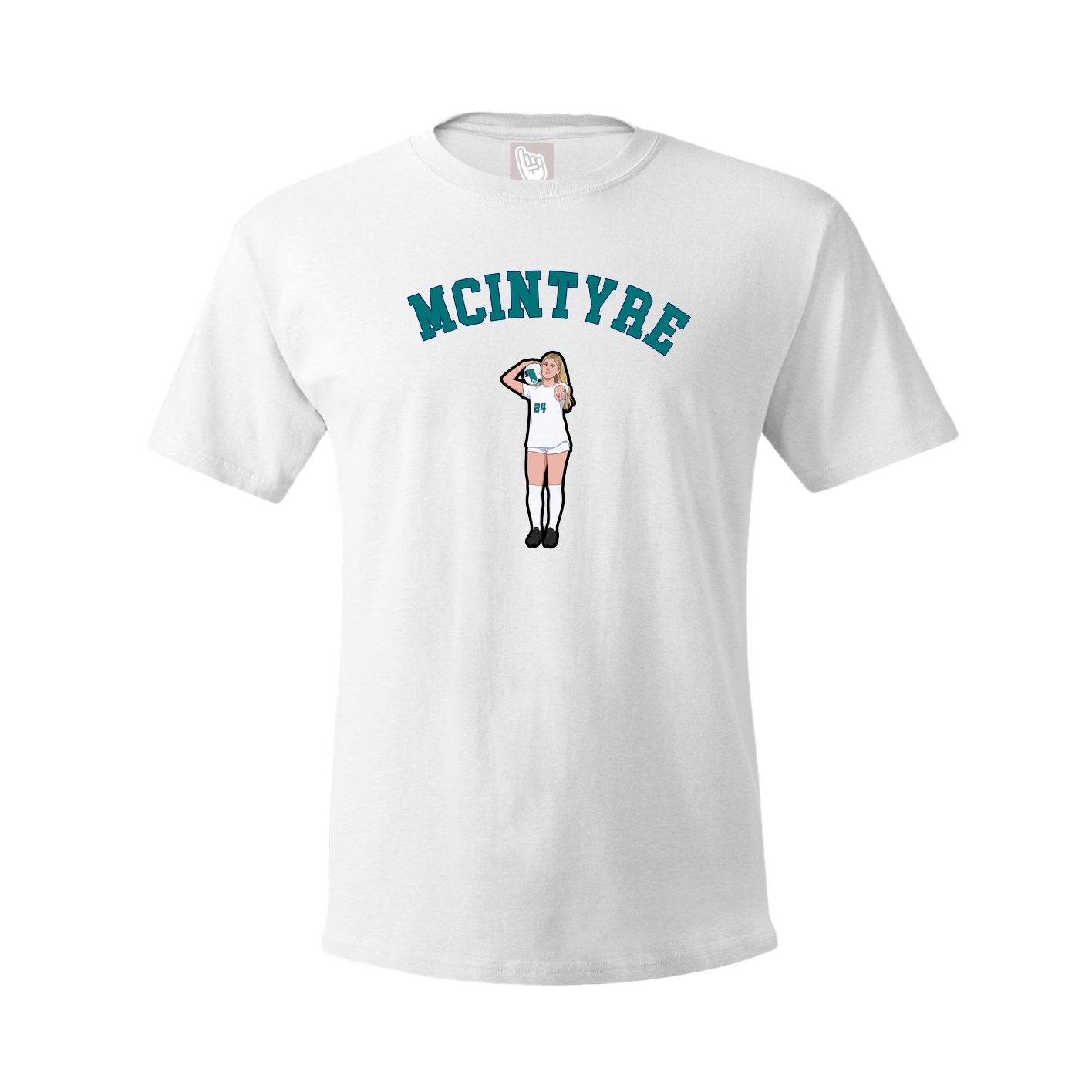 Tee — Shirsey Arch in White