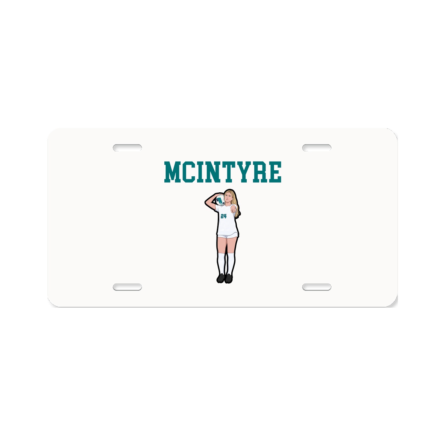 License Plate — Shirsey in Classic