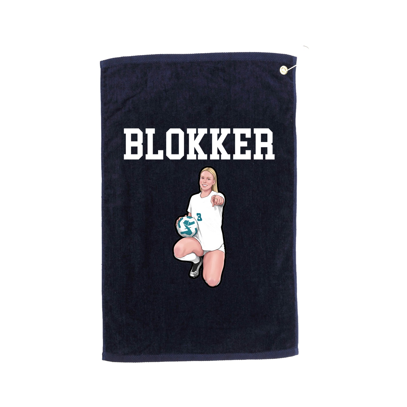 Golf Towel — Shirsey in Navy