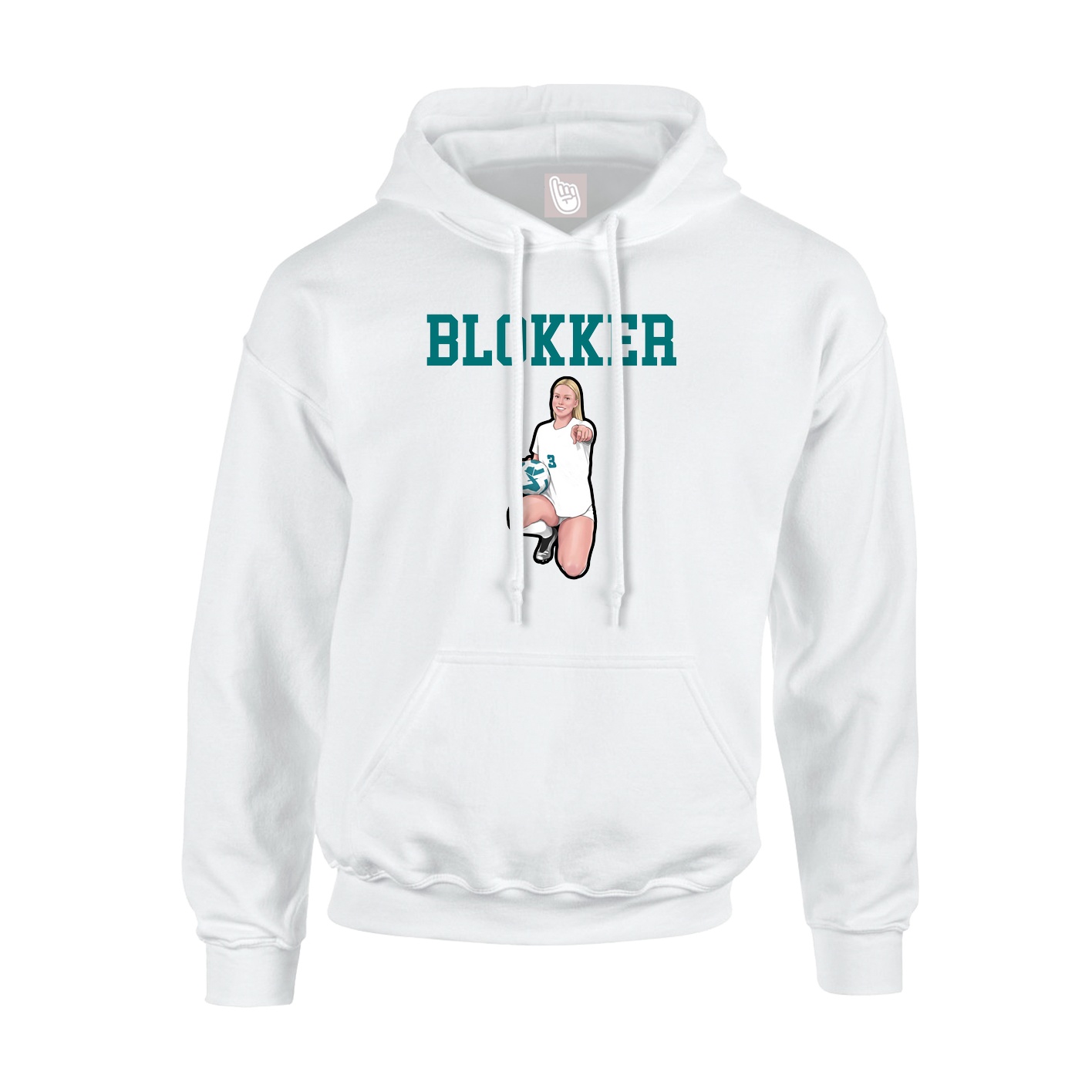 Youth Hoodie — Shirsey in White