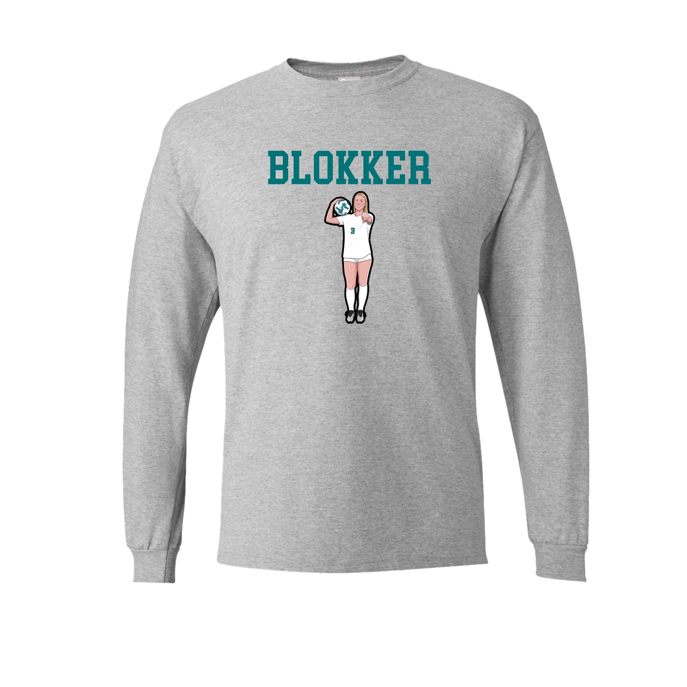 Long Sleeve Tee — Shirsey in Grey
