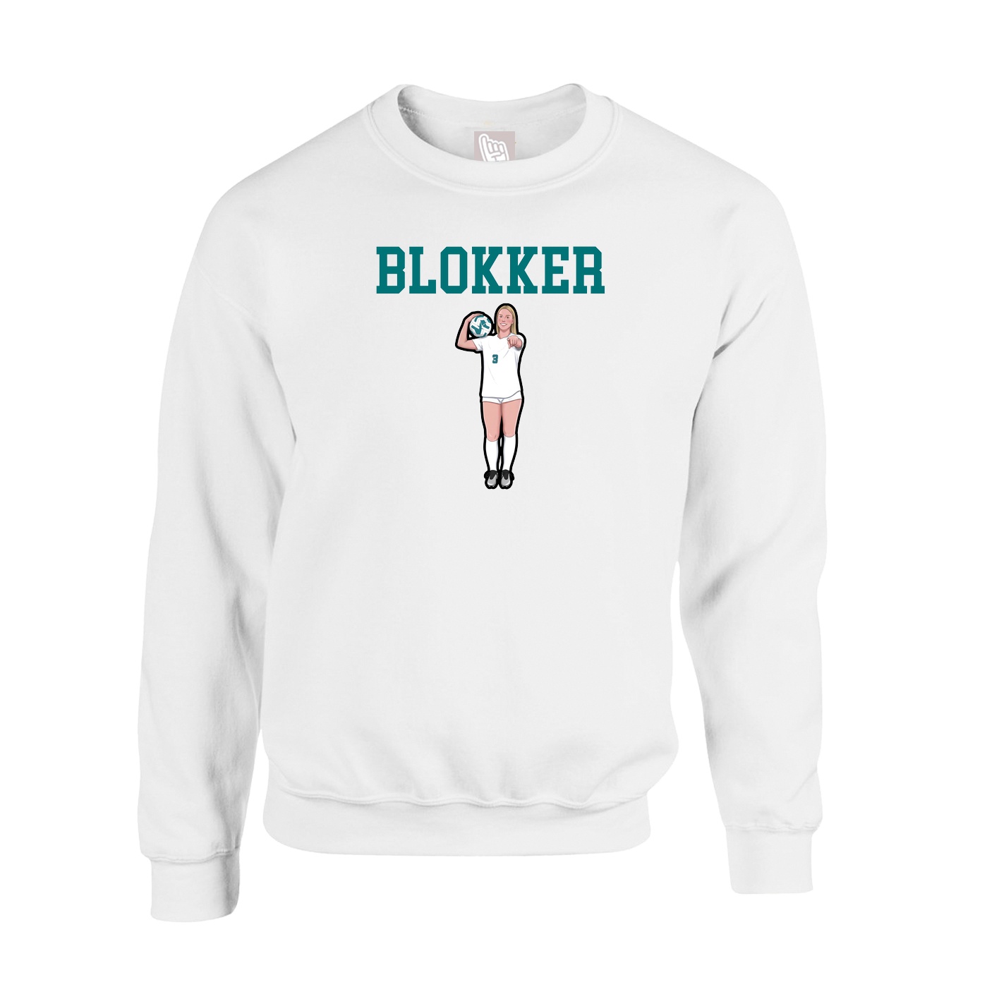 Fleece Crew — Shirsey in White