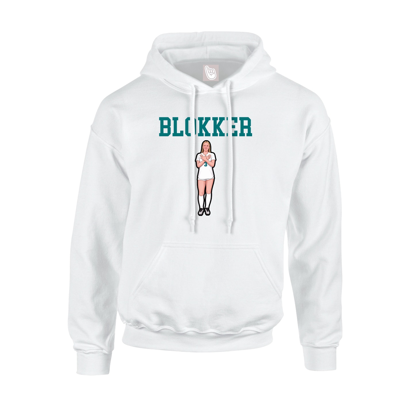 Youth Hoodie — Shirsey in White