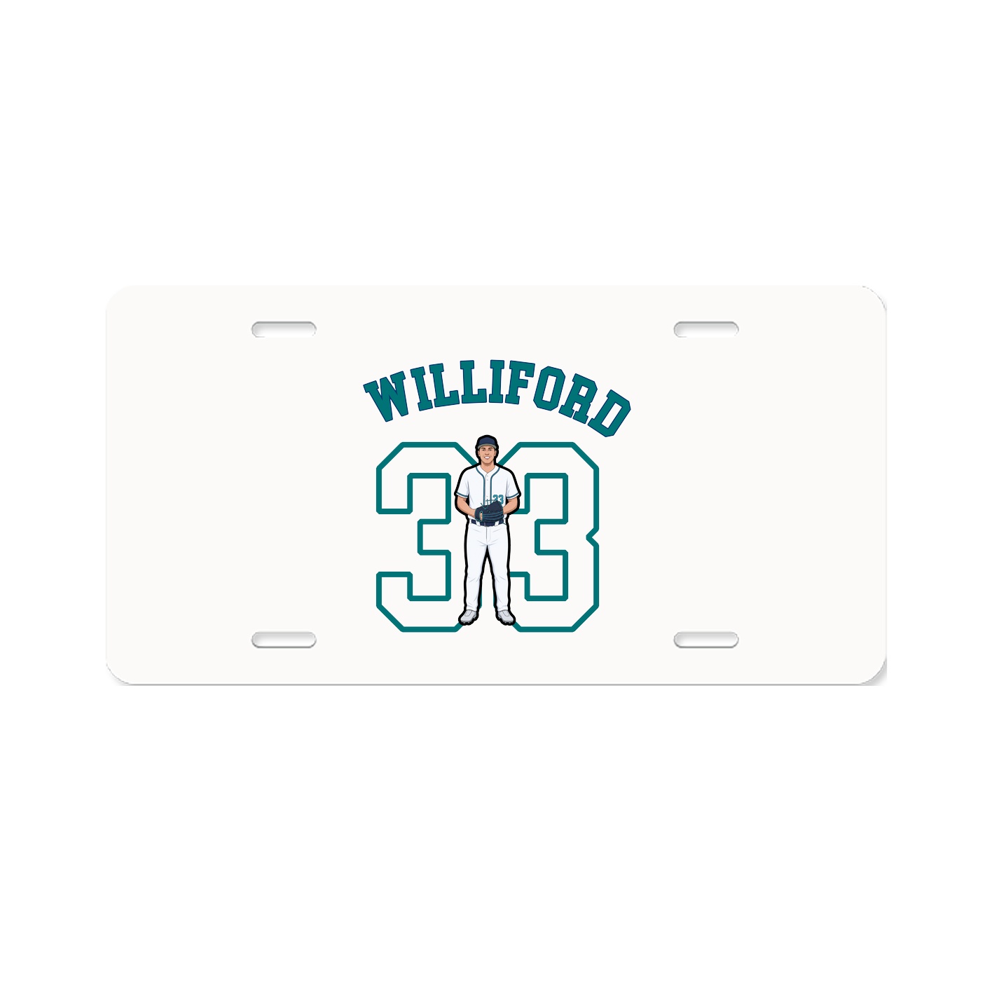 License Plate — Shirsey Arch in Classic