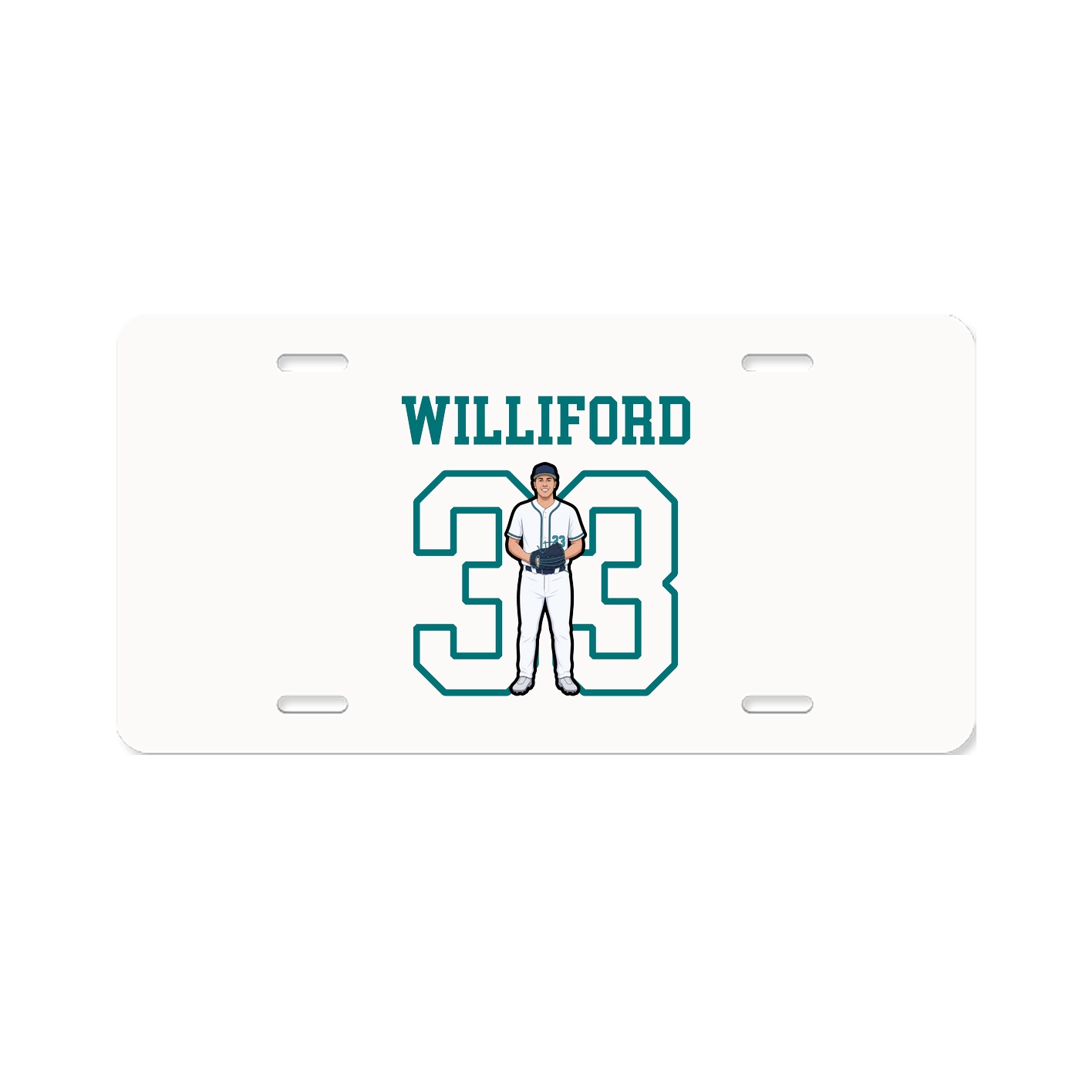 License Plate — Shirsey in Classic