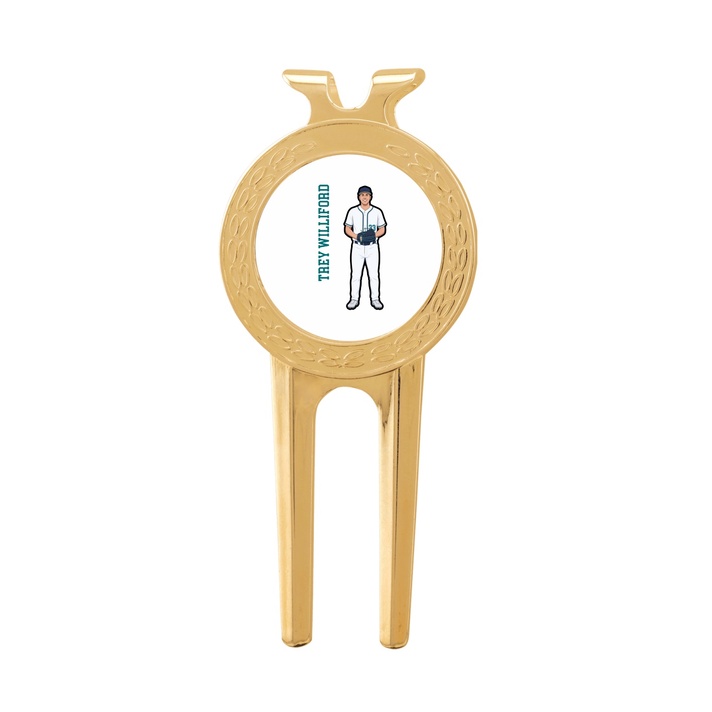 Divot Tool with Ball Marker — Name Vertical in Classic