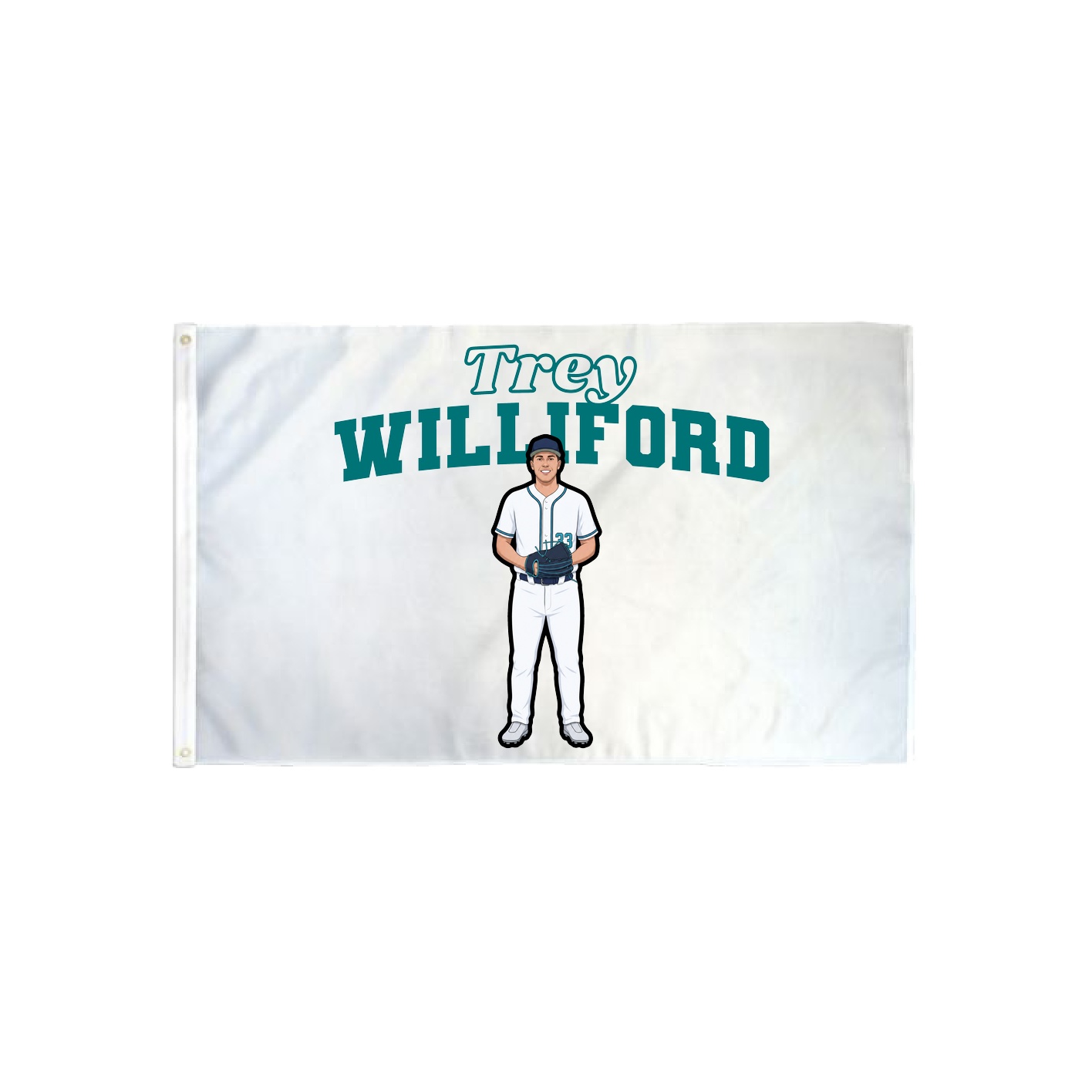 3x5 Flag — Name Arch in Classic