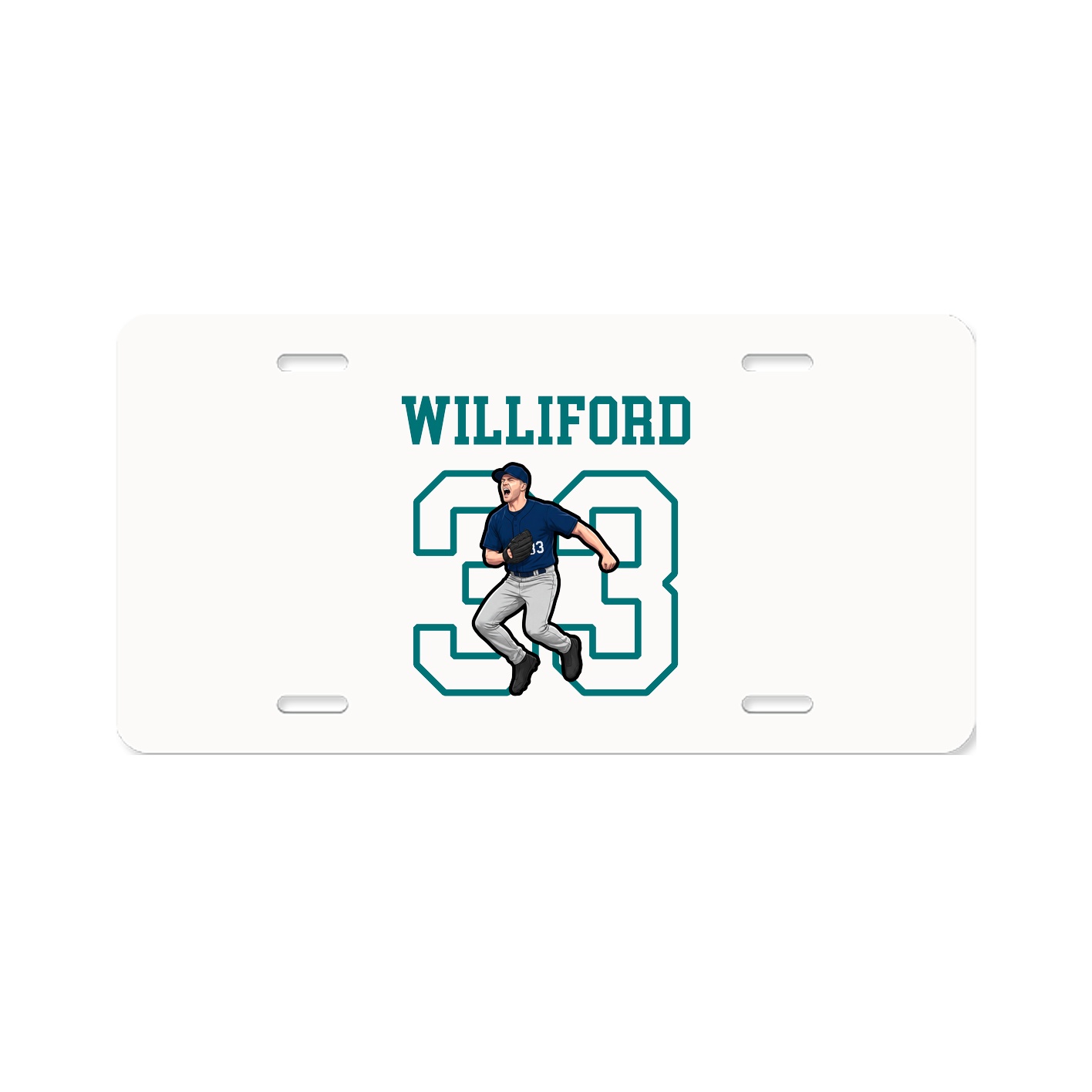 License Plate — Shirsey in Classic