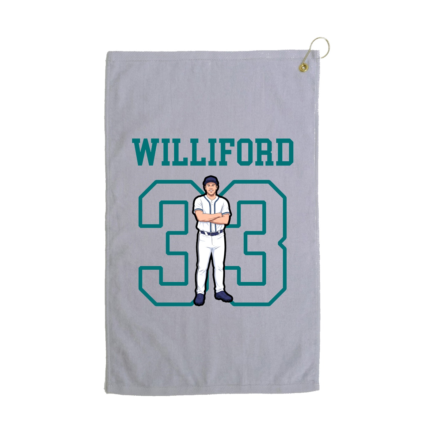 Golf Towel — Shirsey in Grey