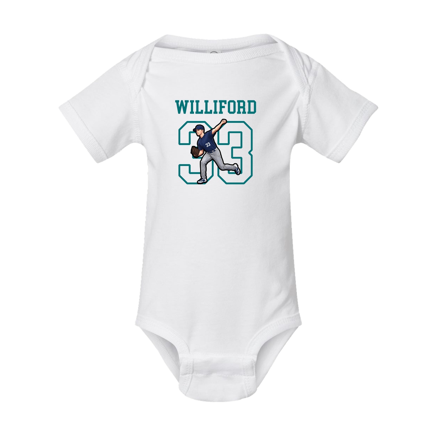 Baby Onesie — Shirsey in White