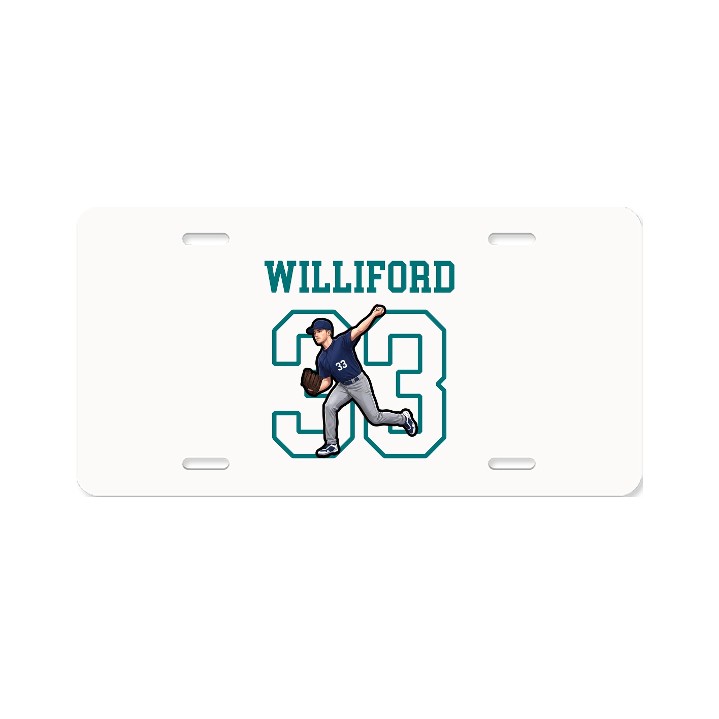 License Plate — Shirsey in Classic