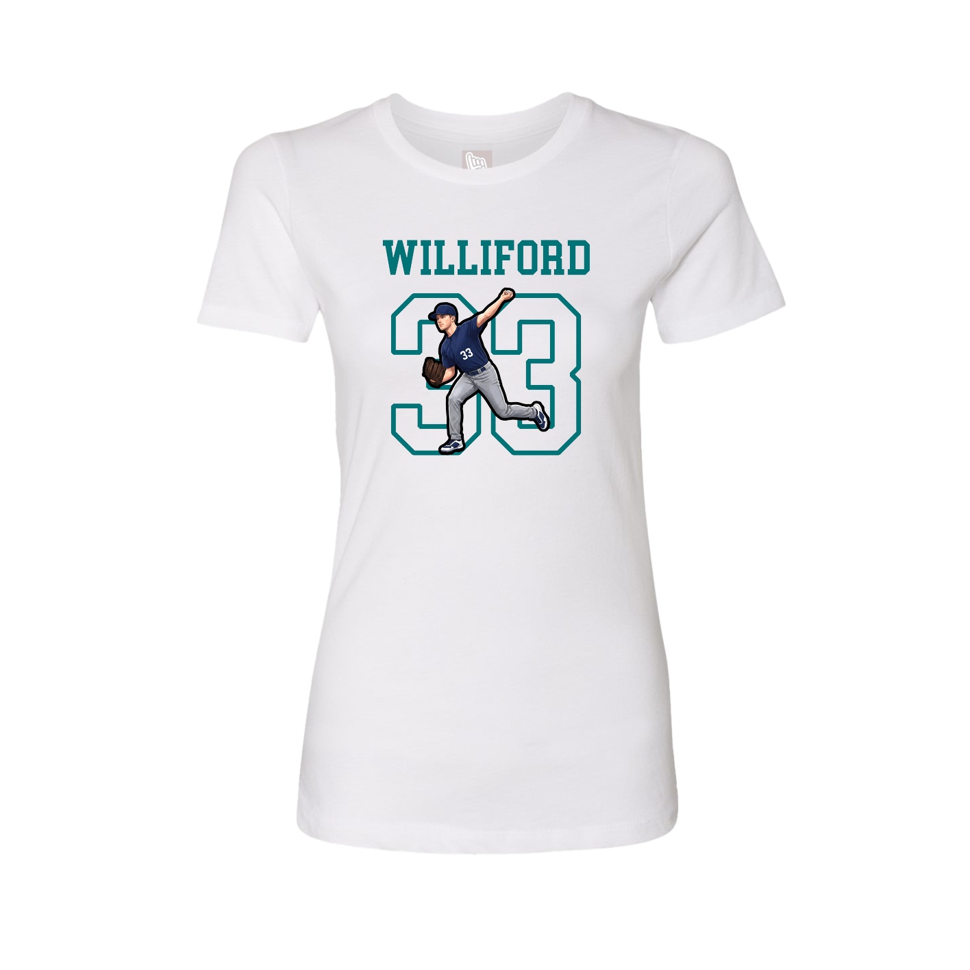 Fitted Women's Tee — Shirsey in White
