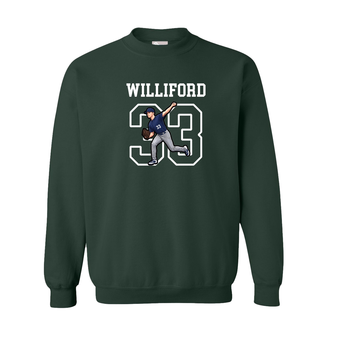 Fleece Crew — Shirsey in Green