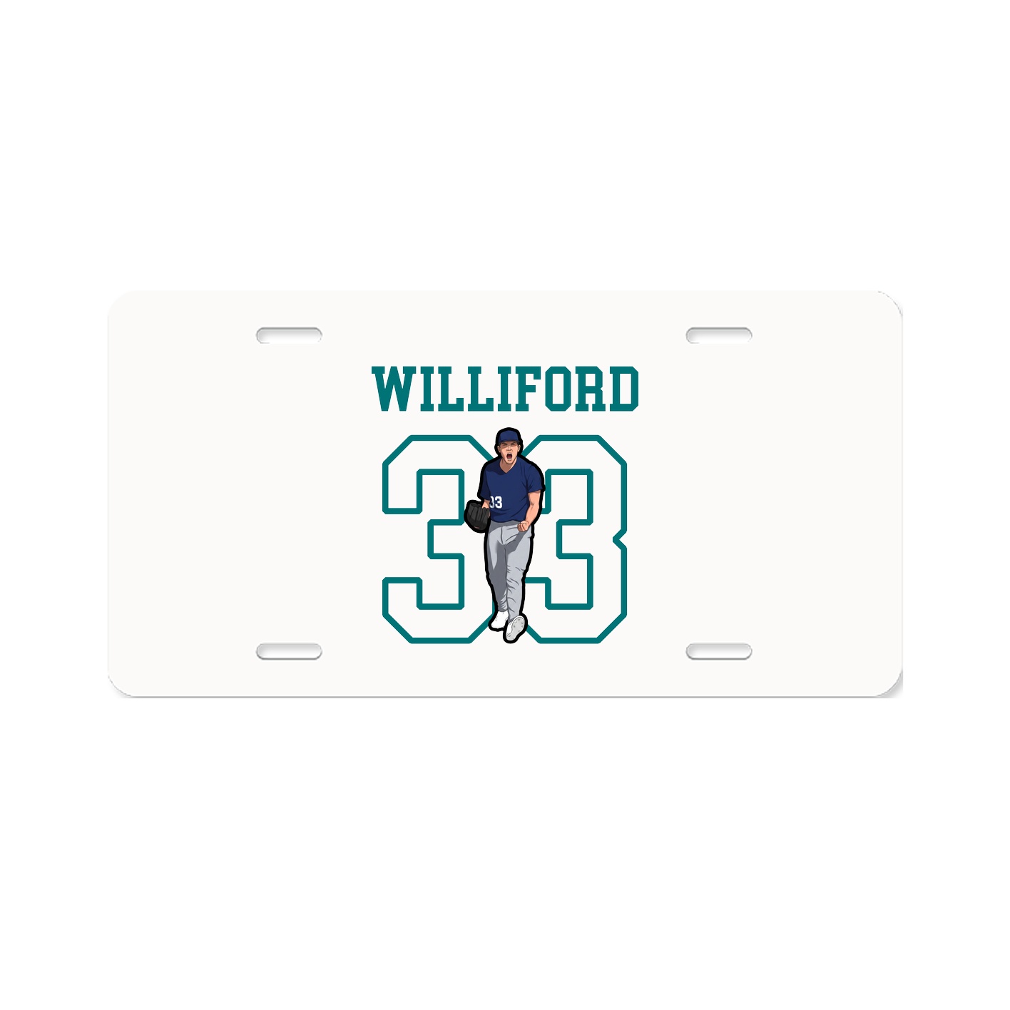 License Plate — Shirsey in Classic