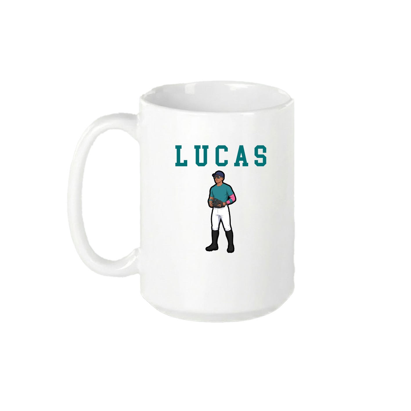 15oz Coffee Mug — Shirsey in White