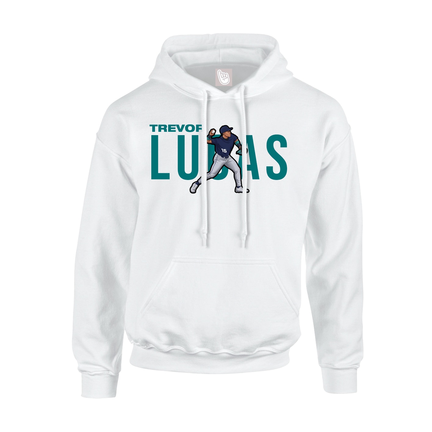 Hoodie — Player Name in White