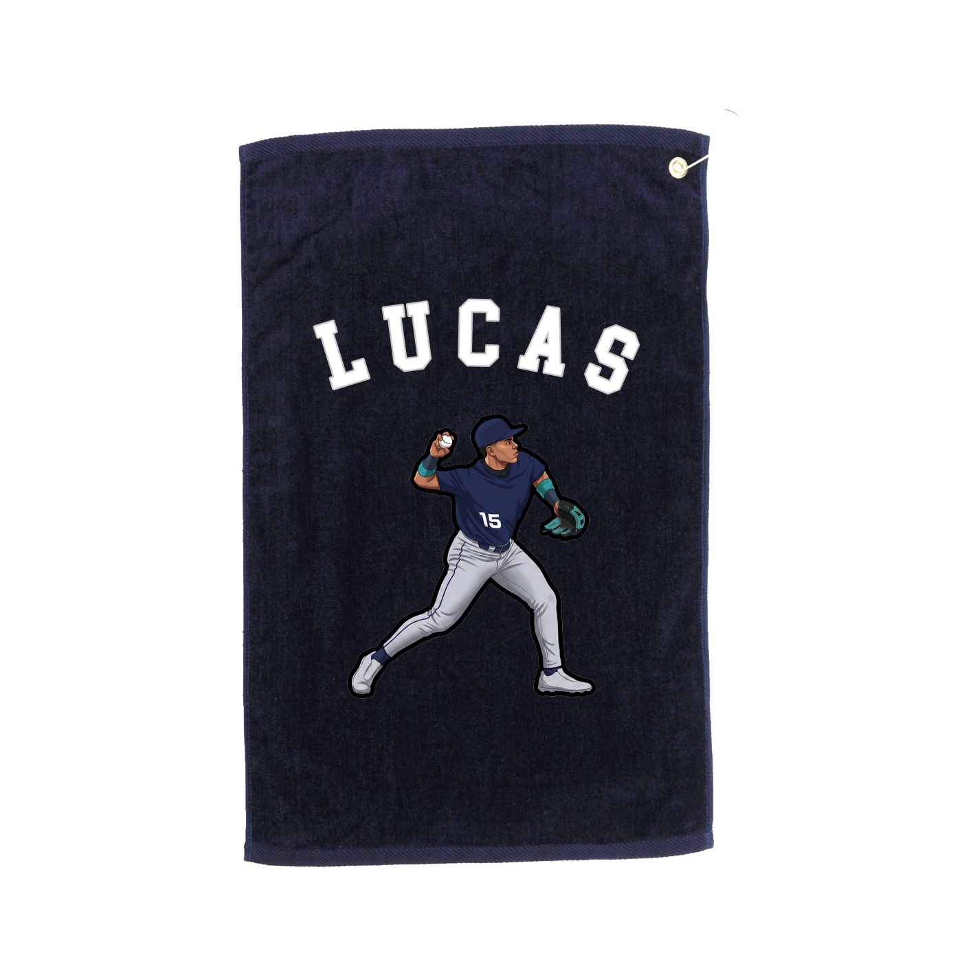 Golf Towel — Shirsey Arch in Navy