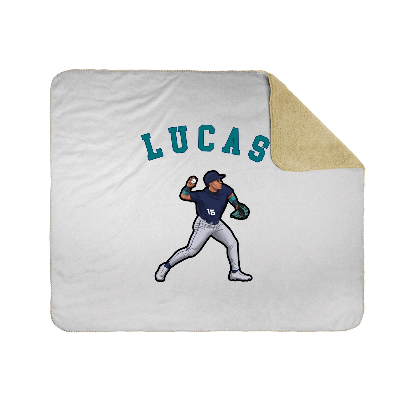 Throw Blanket — Shirsey Arch in White