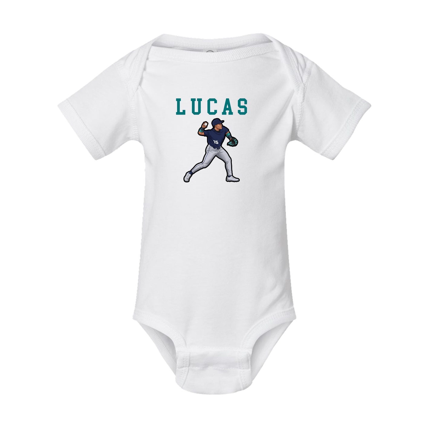 Baby Onesie — Shirsey in White